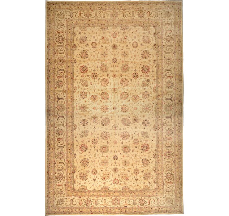 15' 3 x 23' 8 Peshawar Ziegler Orient...