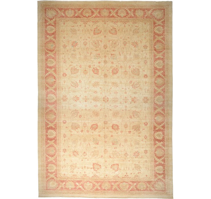 15' 7 x 22' 8 Peshawar Ziegler Orient...