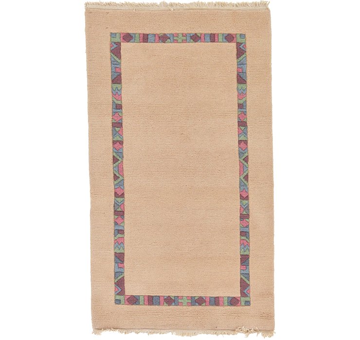 3' 1 x 5' 4 Indo Tibet Rug