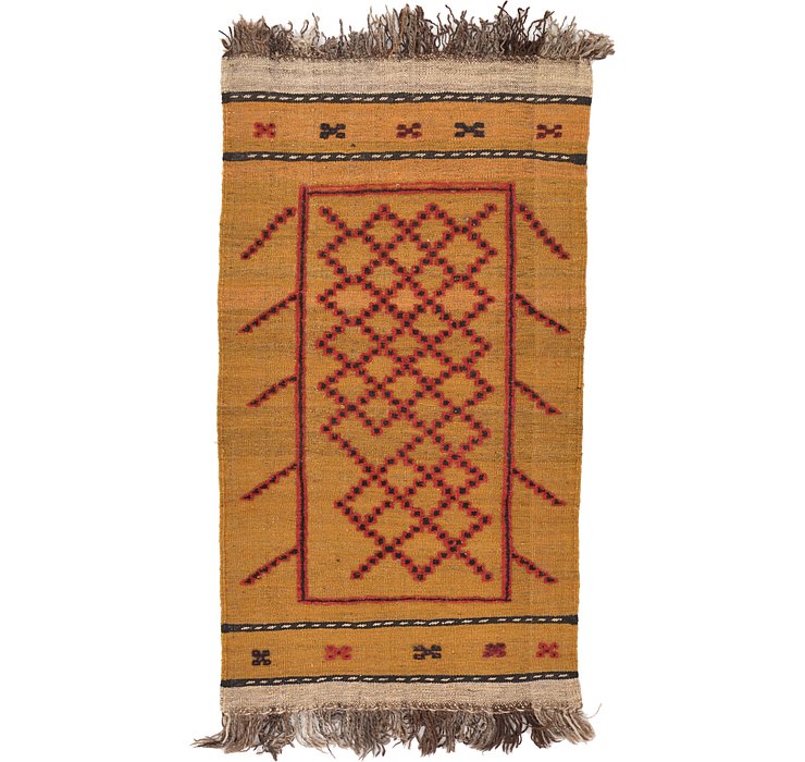 2' 3 x 4' 1 Kilim Afghan Rug