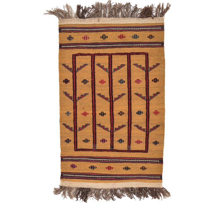 80cm x 130cm Kilim Afghan Rug