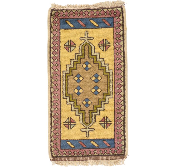 HandKnotted 1' 9 x 3' 2 Kars Rug