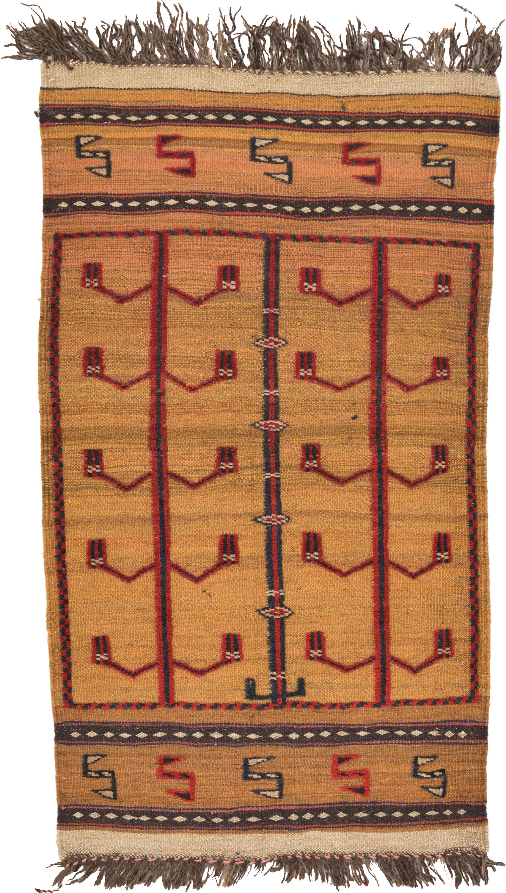 Gold 2 6 X 4 5 Kilim Afghan Rug Area Rugs Com Main 2 6 X 4 5 Kilim Afghan Rug Photo