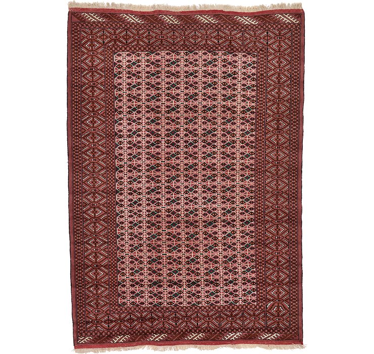 6' 8 x 9' 8 Torkaman Persian Rug