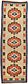 3' x 8' 6 Kars Runner Rug thumbnail image 1