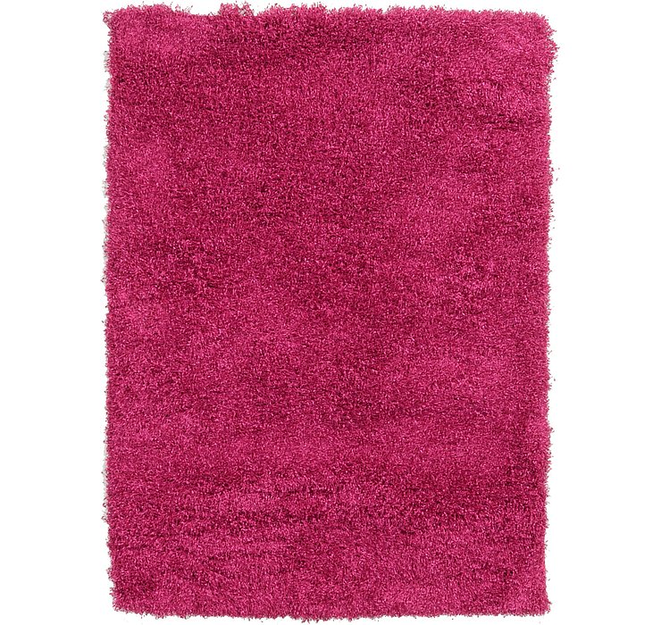 4' x 5' 7 Solid Shag Rug
