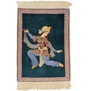 2' 4 x 3' 4 Isfahan Persian Rug