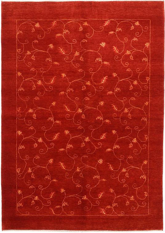Red 5' 6 x 7' 9 Kashkuli Gabbeh Persian Rug Persian Rugs iRugs UK