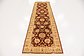 2' 7 x 9' Peshawar Ziegler Oriental Runner Rug thumbnail image 3