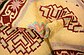 3' x 5' 4 Antique Finish Oriental Rug thumbnail image 11