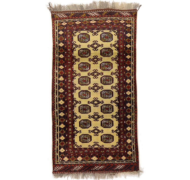 3' 5 x 6' 5 Bokhara Oriental Rug