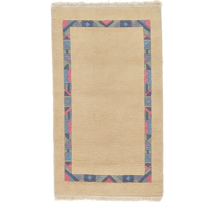 3' 1 x 5' 3 Indo Tibet Rug