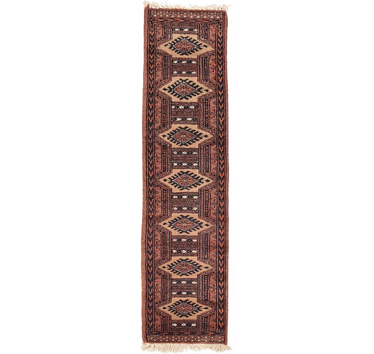 1' x 4' 1 Bokhara Oriental Runner...