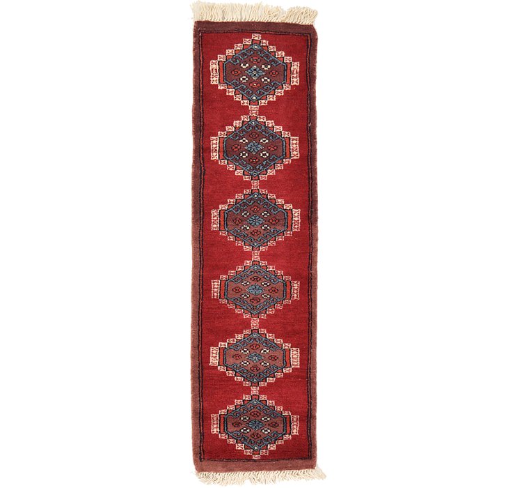 1' x 3' 9 Bokhara Oriental Runner...