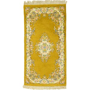 2' 4 x 4' 6 Carved Pekin Rug