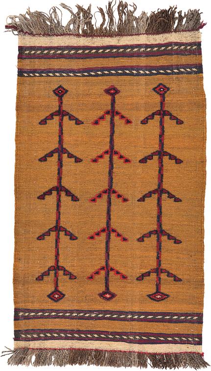 Tan 2 5 X 4 3 Kilim Afghan Rug Area Rugs Erugs Main Image Of Rug