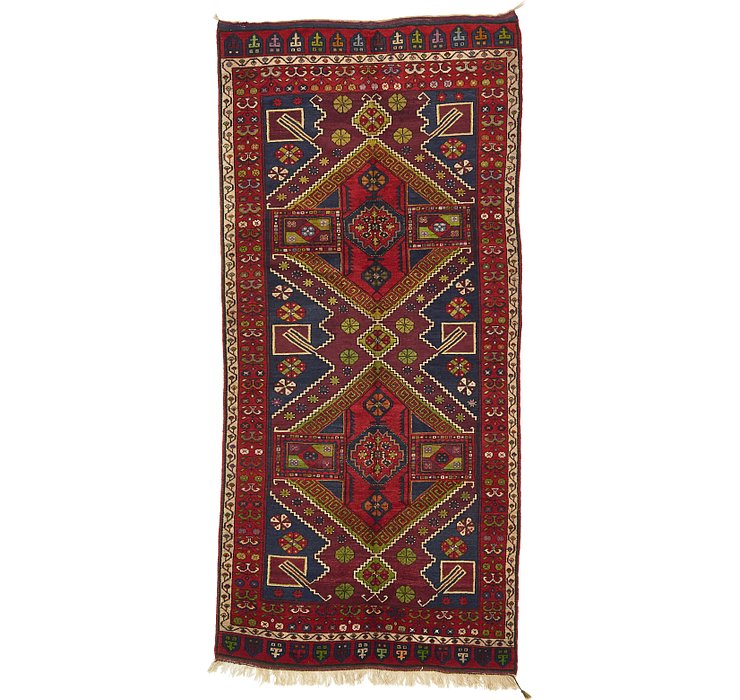 5' 4 x 11' 5 Shiraz Persian Runner Rug