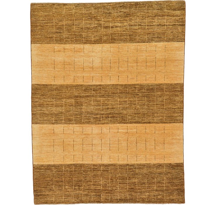 HandKnotted 4' 11 x 6' 6 Modern Ziegler Oriental...