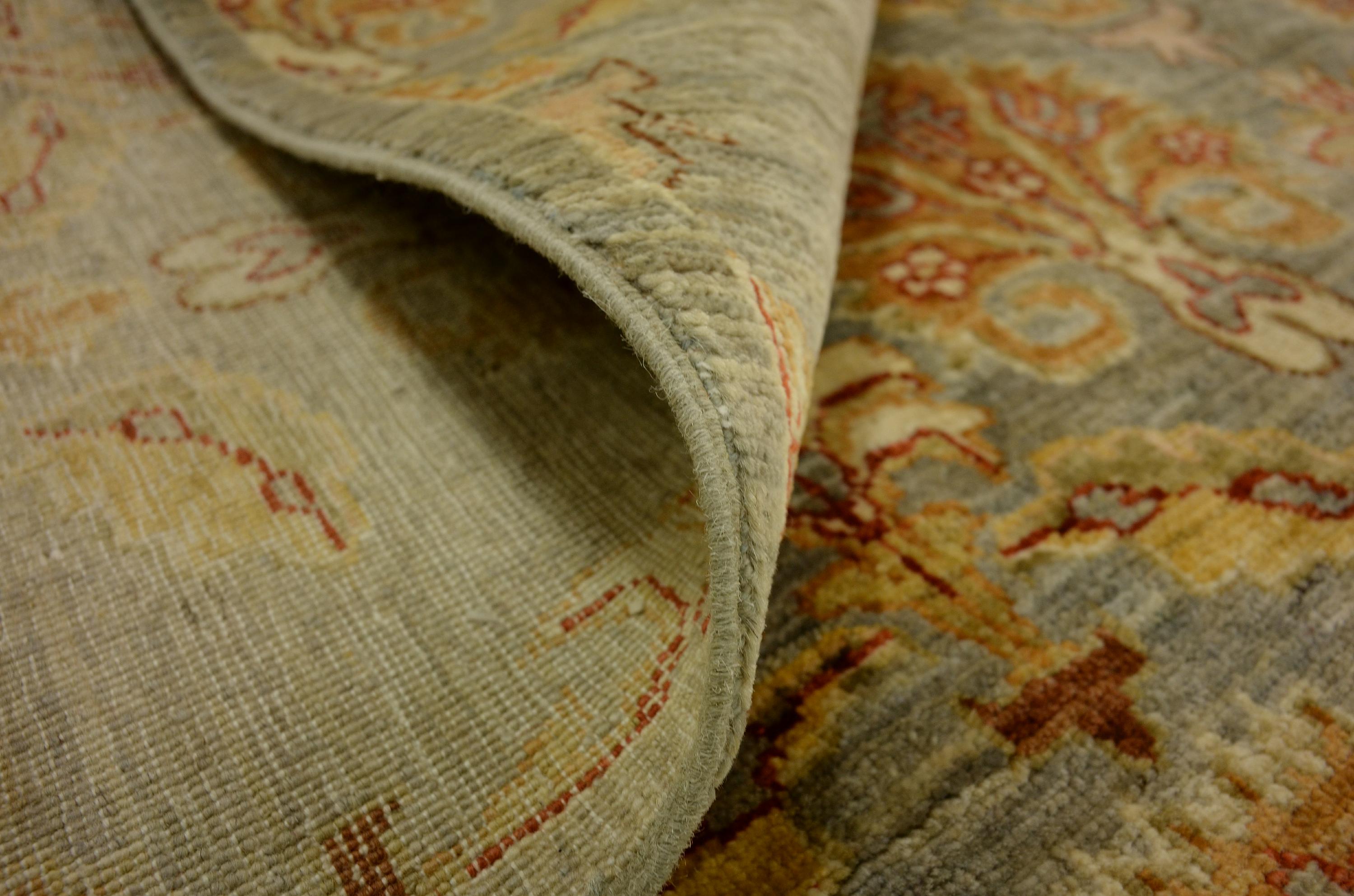 Gray 10' 10 x 12' 3 Peshawar Ziegler Oriental Rug eSaleRugs