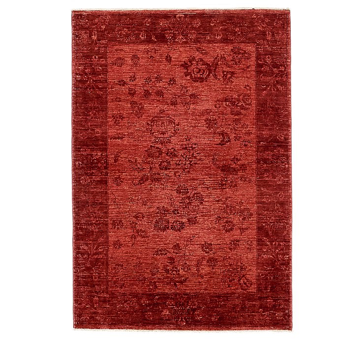 3' 10 x 5' 8 Over-Dyed Ziegler Orien...