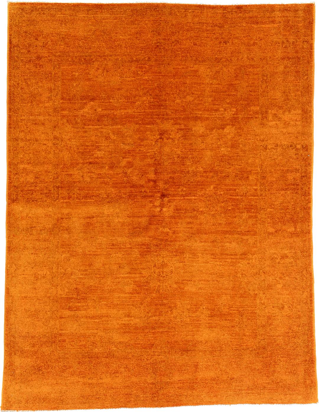 Orange 152cm X 193cm Over Dyed Ziegler Oriental Rug Rugs Main 152cm X 193cm Over Dyed Ziegler Oriental Rug Photo