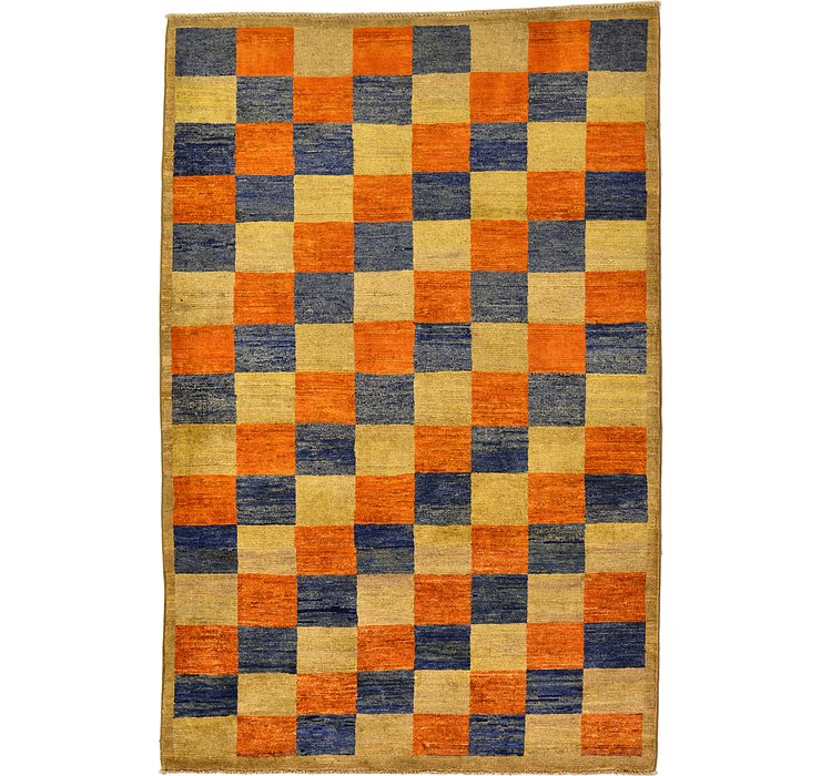 HandKnotted 3' 9 x 5' 9 Modern Ziegler Oriental...