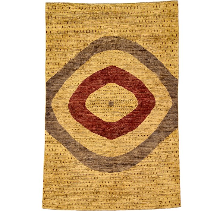 3' 11 x 5' 9 Modern Ziegler Oriental...