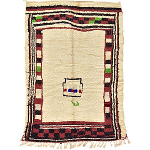 Unique Loom 4' 2 x 5' 8 Moroccan Rug
