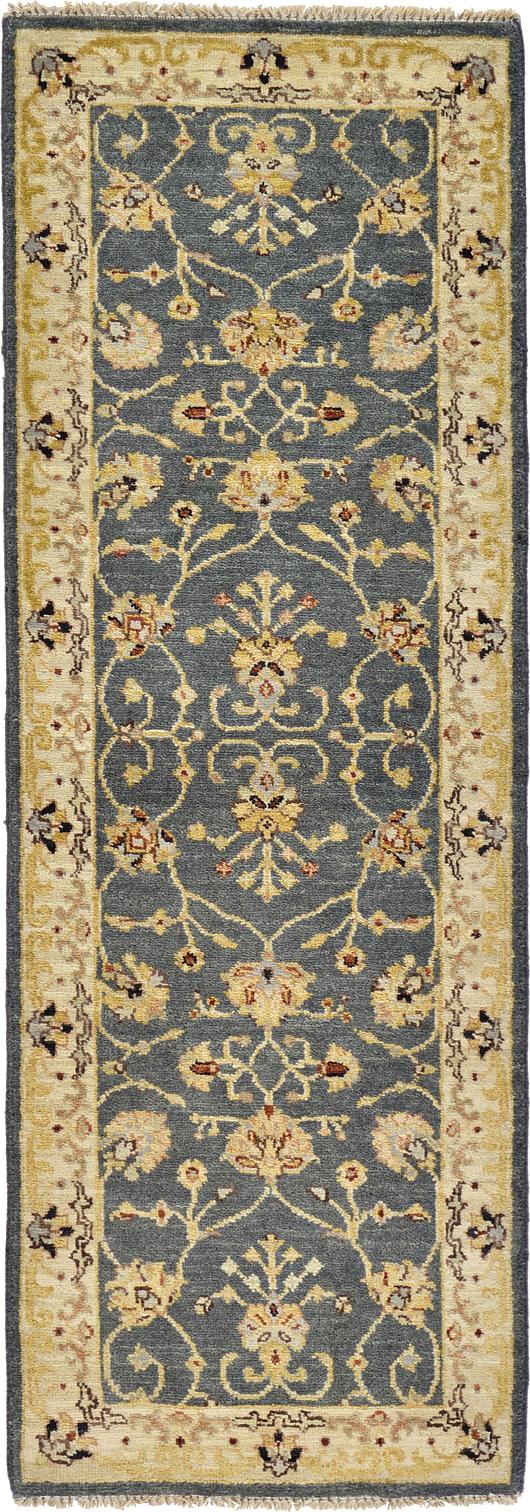 Blue 1' 9 x 5' 1 Peshawar Ziegler Oriental Runner Rug Area Rugs eSaleRugs