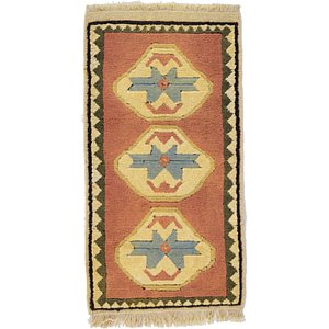 HandKnotted 1' 8 x 3' 2 Kars Rug