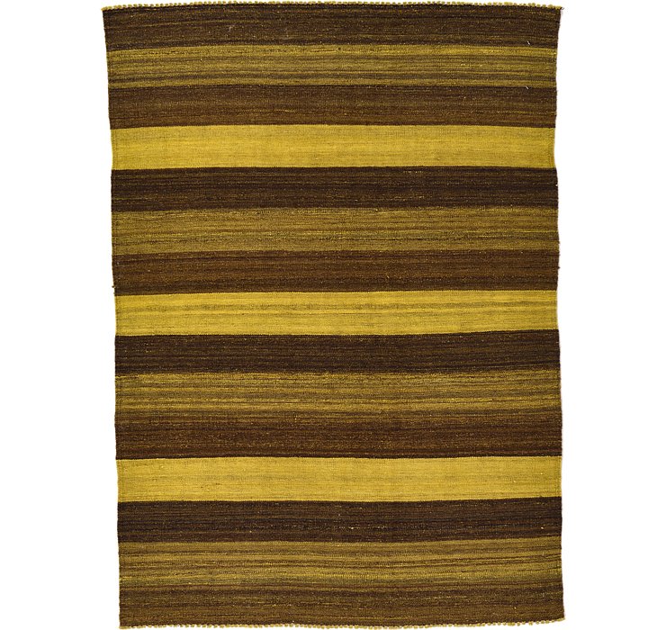 4' 2 x 5' 9 Kilim Afghan Rug