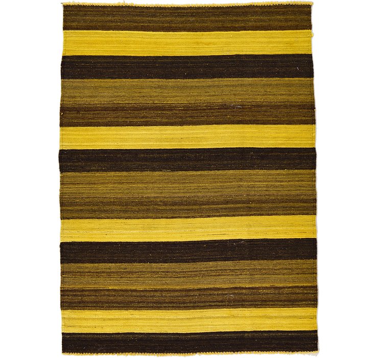 3' 5 x 4' 8 Kilim Afghan Rug