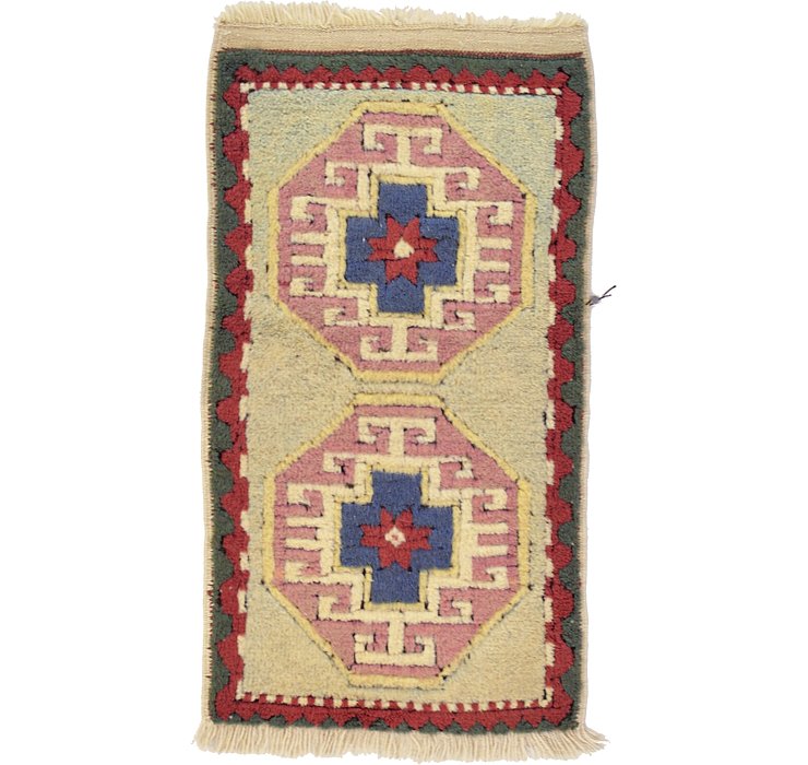 1' 9 x 3' 1 Kars Rug