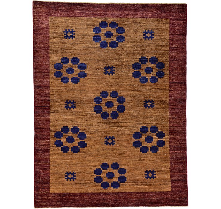 4' 11 x 6' 8 Modern Ziegler Oriental...