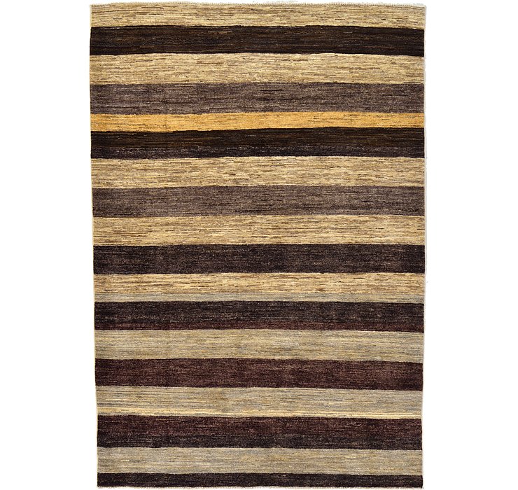 4' 1 x 5' 10 Modern Ziegler Oriental...