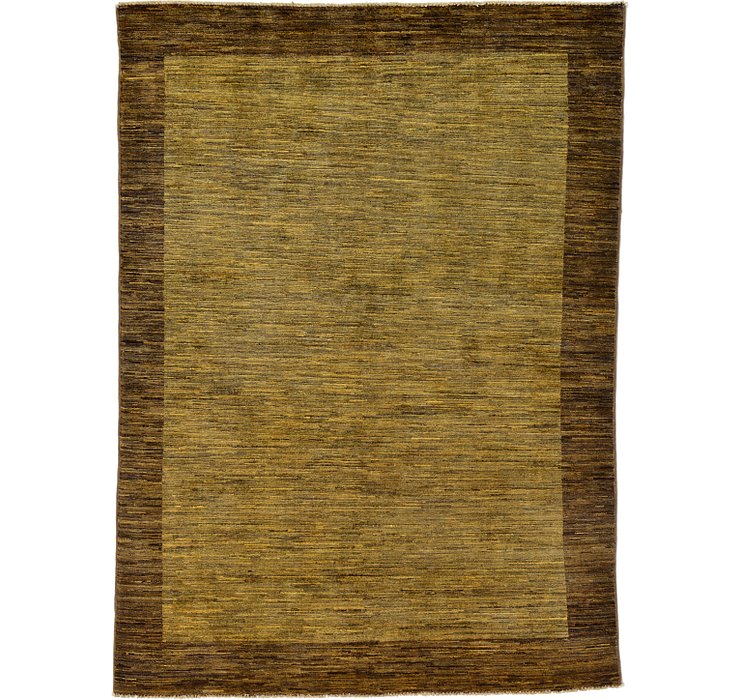 4' 8 x 6' 3 Modern Ziegler Oriental...