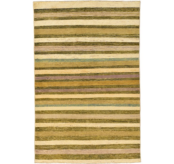 3' 9 x 5' 9 Modern Ziegler Oriental...