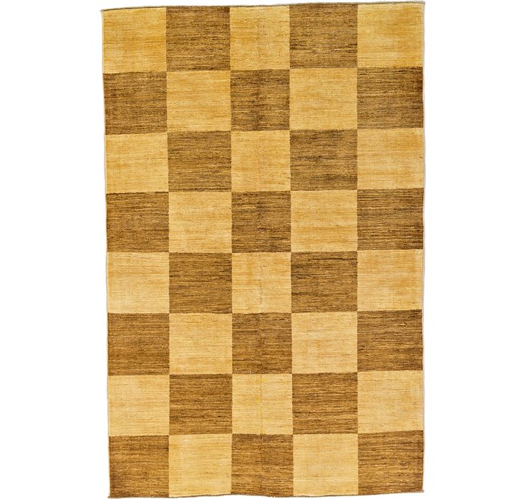 4' 3 x 6' 6 Modern Ziegler Oriental...