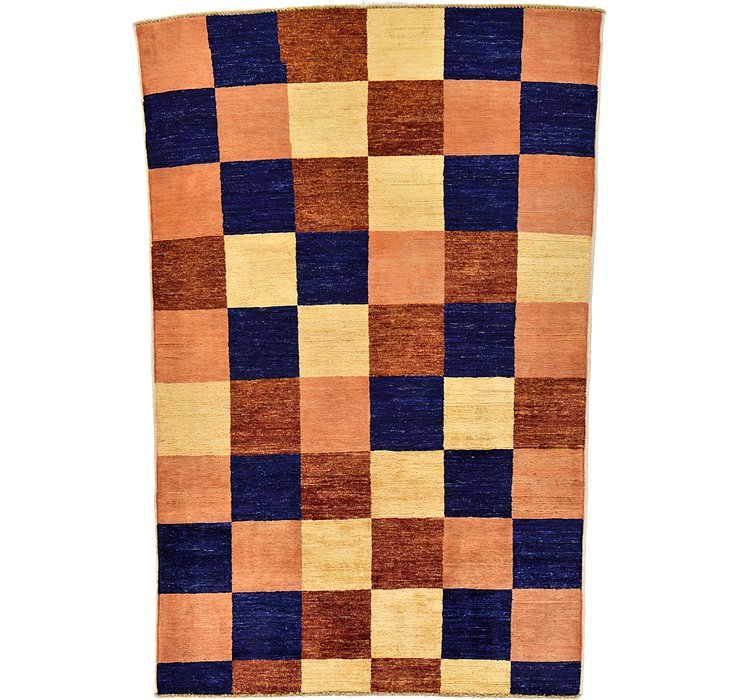 3' 11 x 5' 9 Modern Ziegler Oriental...