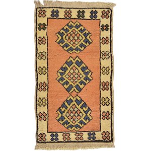 HandKnotted 1' 7 x 2' 10 Kars Rug