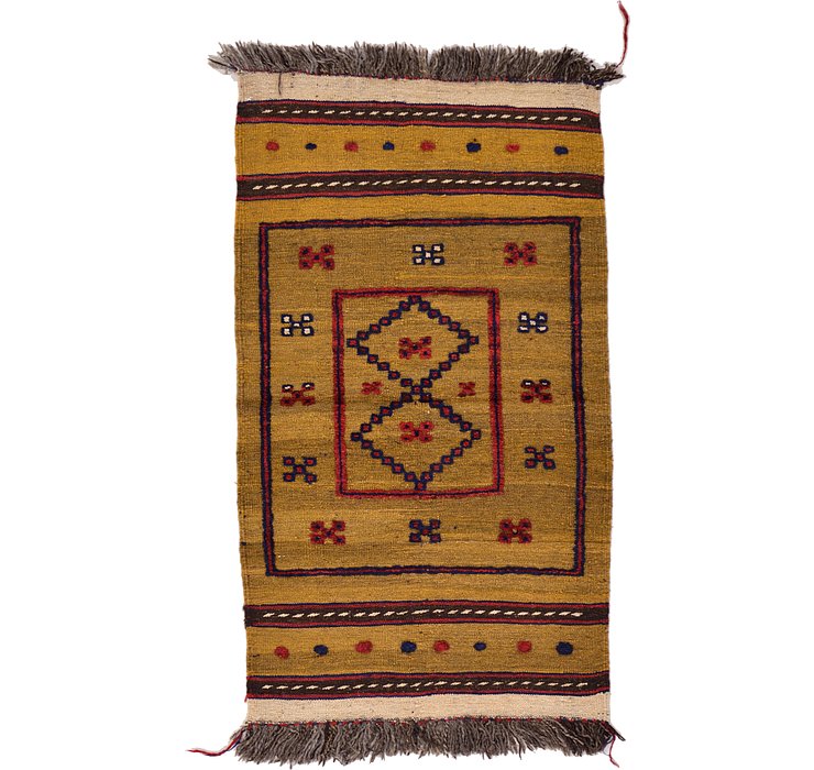 2' 3 x 4' Kilim Afghan Rug