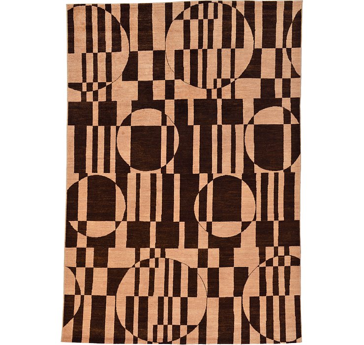 6' 6 x 9' 4 Modern Ziegler Oriental...