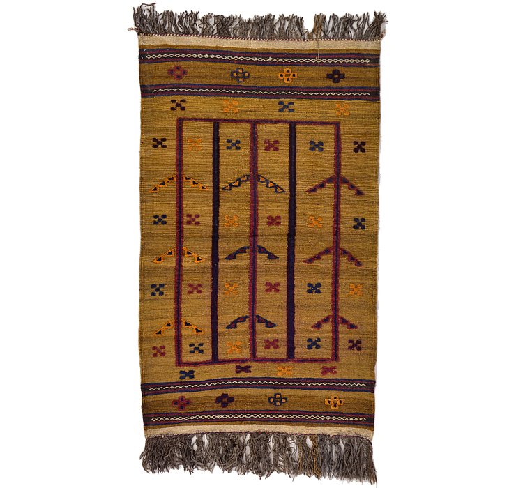 80cm x 135cm Kilim Afghan Rug