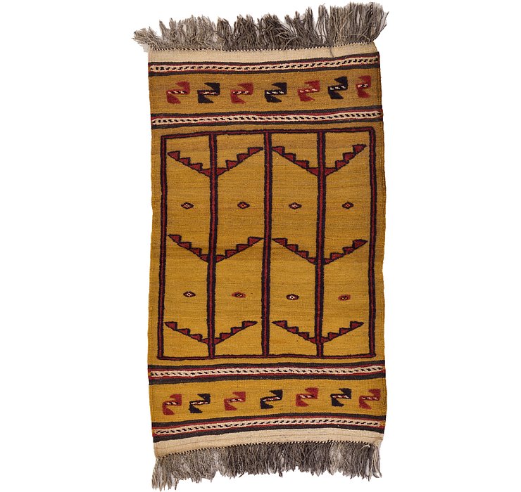 75cm x 127cm Kilim Afghan Rug