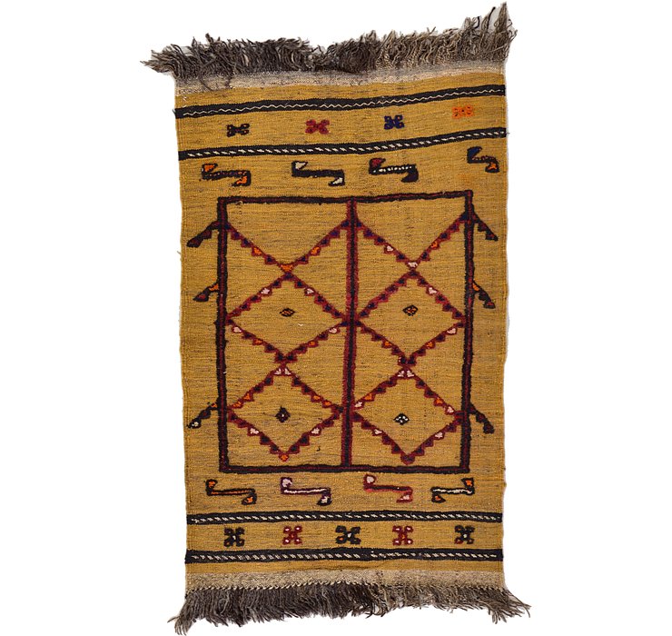 2' 5 x 3' 10 Kilim Afghan Rug