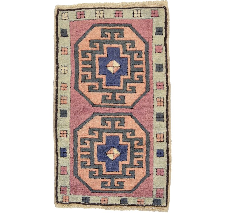 1' 9 x 3' 1 Kars Rug