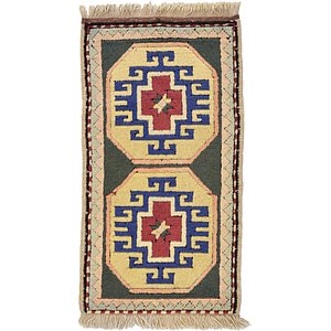 HandKnotted 1' 10 x 3' 4 Kars Rug