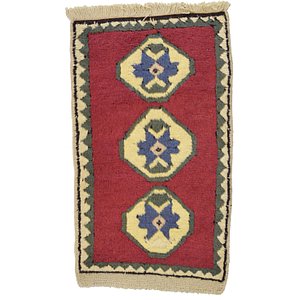 HandKnotted 1' 9 x 2' 11 Kars Rug