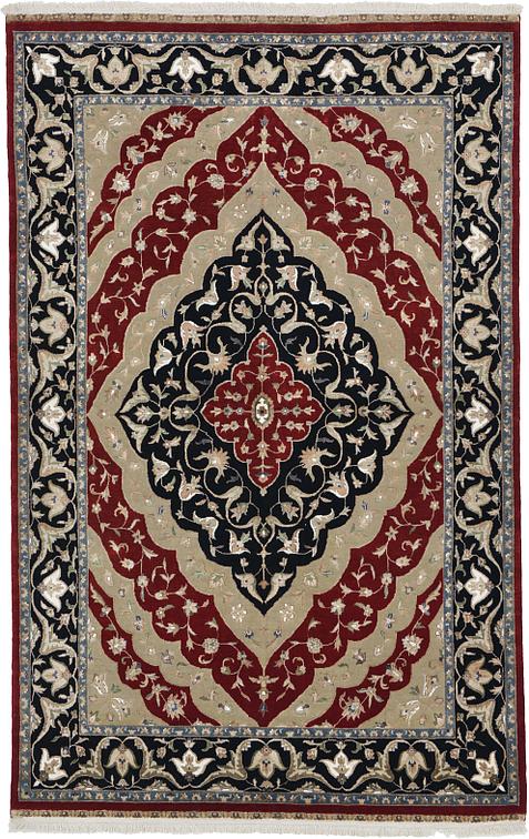 Black 5 X 8 6 Royal Tabriz Oriental Rug Rugs