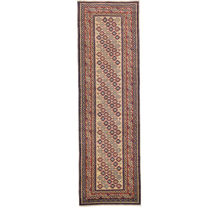 HandKnotted 3' 2 x 10' 2 Kazak Oriental Runner Rug